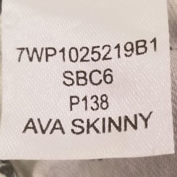 Lucky Brand Ava Skinny Mid Rise Slim Fit Jeans Size 29 - Picture 9 of 9